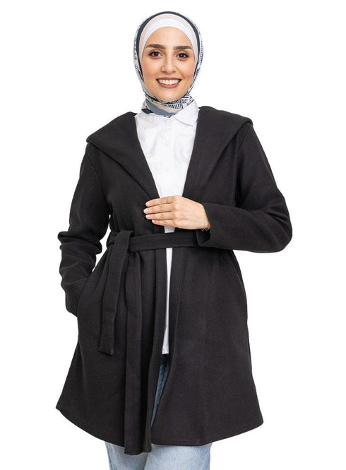 Black Feather Jacket - Khotwh